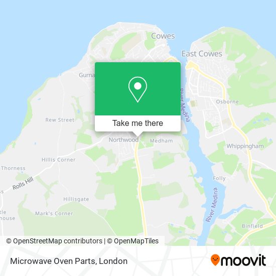 Microwave Oven Parts map