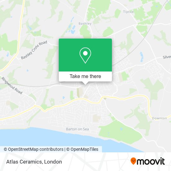Atlas Ceramics map