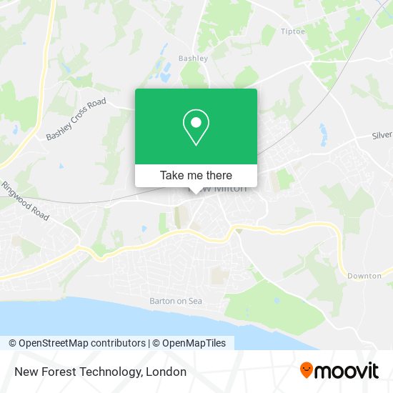 New Forest Technology map