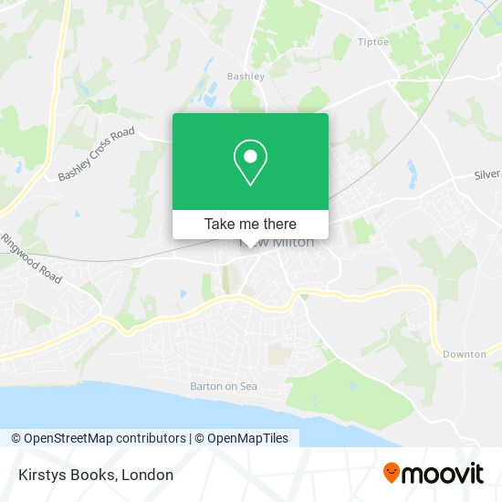 Kirstys Books map