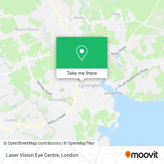 Laser Vision Eye Centre map