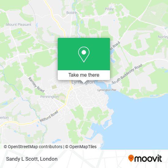 Sandy L Scott map