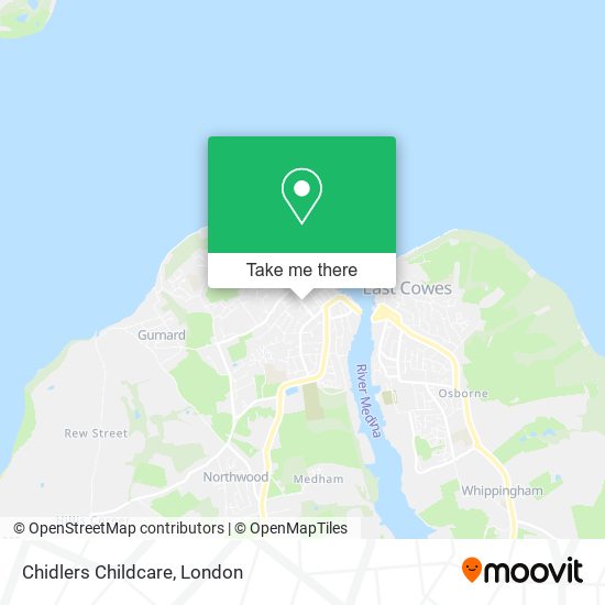 Chidlers Childcare map