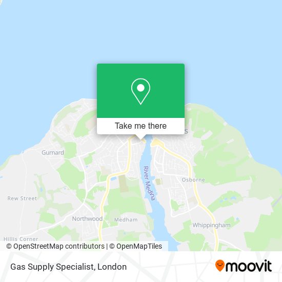 Gas Supply Specialist map