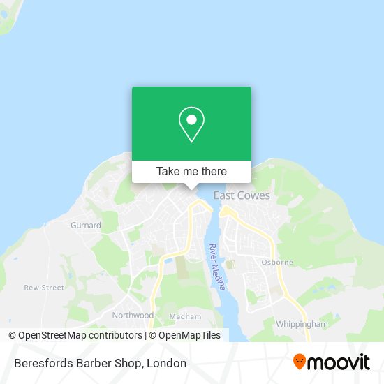 Beresfords Barber Shop map