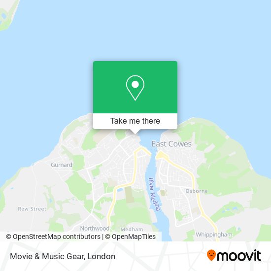 Movie & Music Gear map