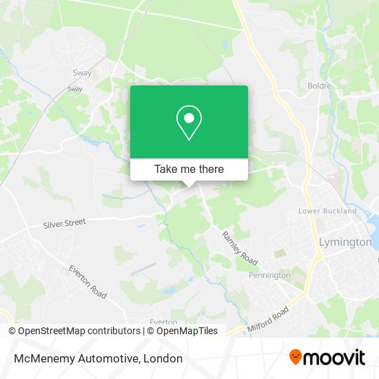 McMenemy Automotive map