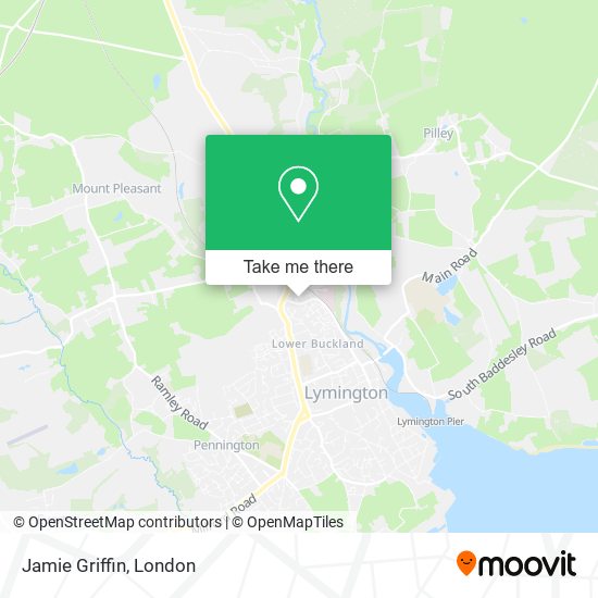 Jamie Griffin map