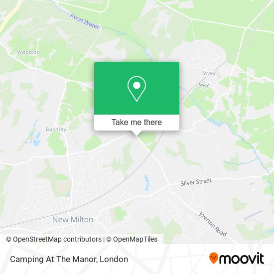 Camping At The Manor map