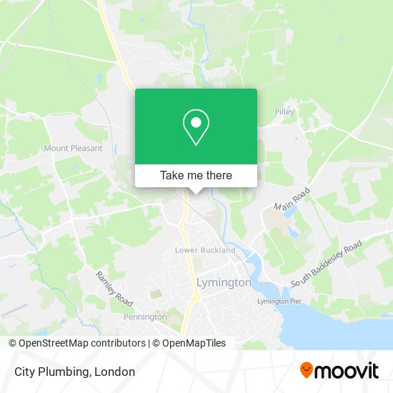 City Plumbing map