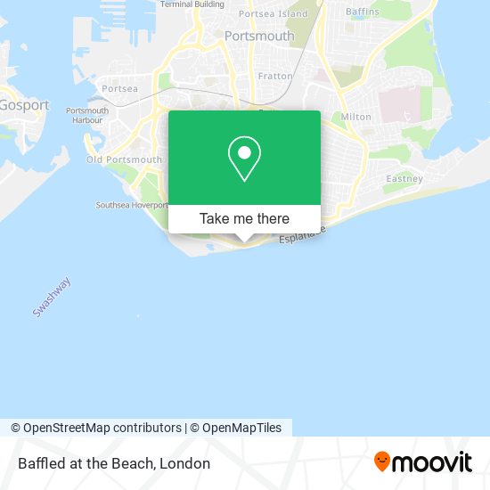 Baffled at the Beach map
