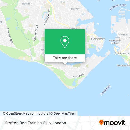 Crofton Dog Training Club map