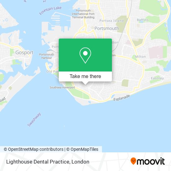 Lighthouse Dental Practice map