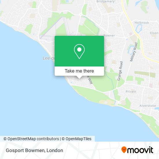 Gosport Bowmen map
