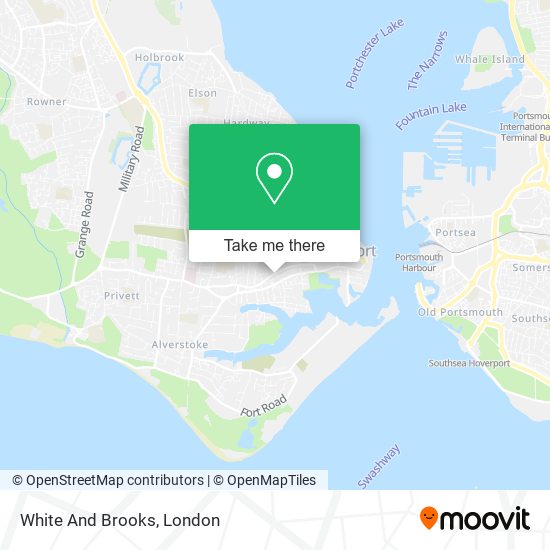 White And Brooks map