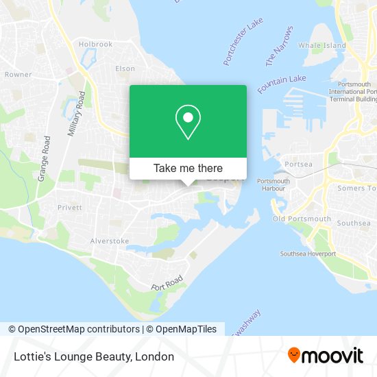 Lottie's Lounge Beauty map