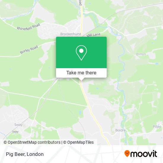 Pig Beer map
