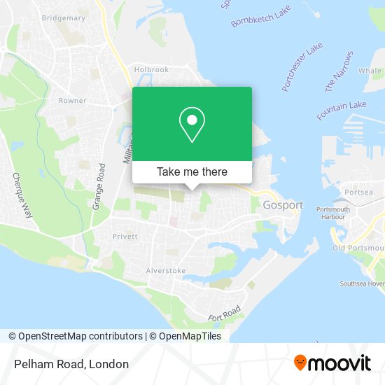 Pelham Road map
