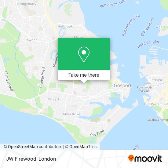 JW Firewood map