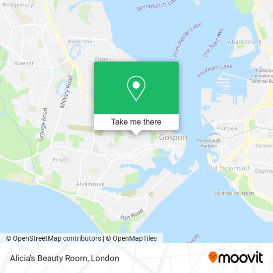 Alicia's Beauty Room map