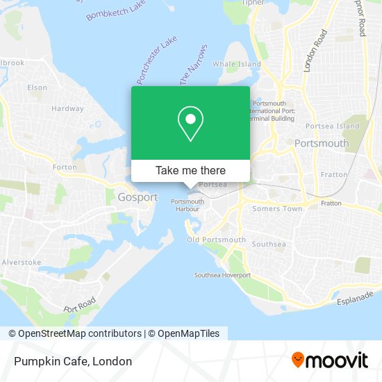 Pumpkin Cafe map