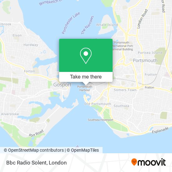 Bbc Radio Solent map