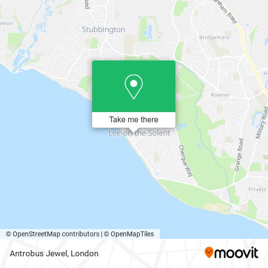 Antrobus Jewel map