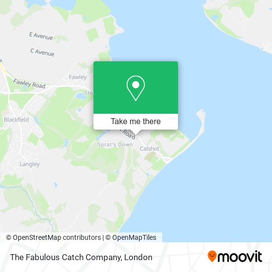The Fabulous Catch Company map