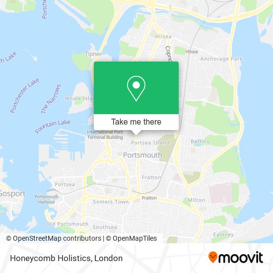 Honeycomb Holistics map