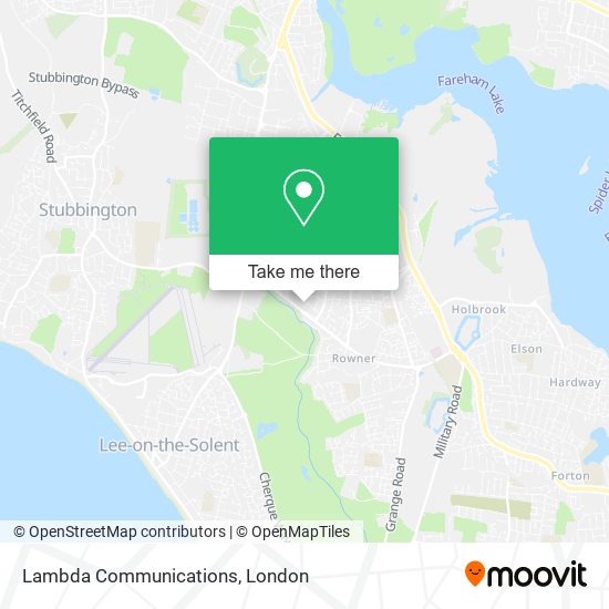 Lambda Communications map