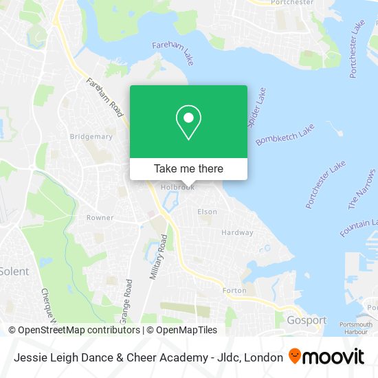 Jessie Leigh Dance & Cheer Academy - Jldc map