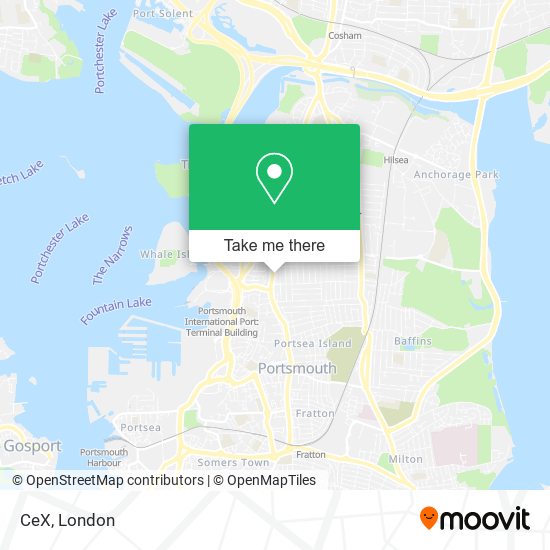 CeX map