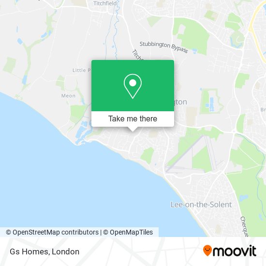 Gs Homes map
