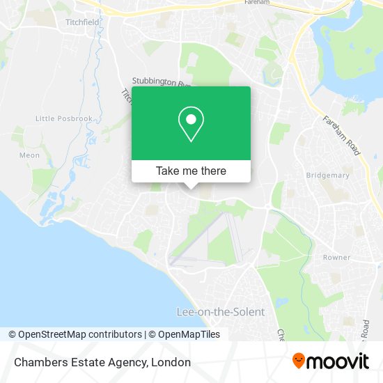 Chambers Estate Agency map