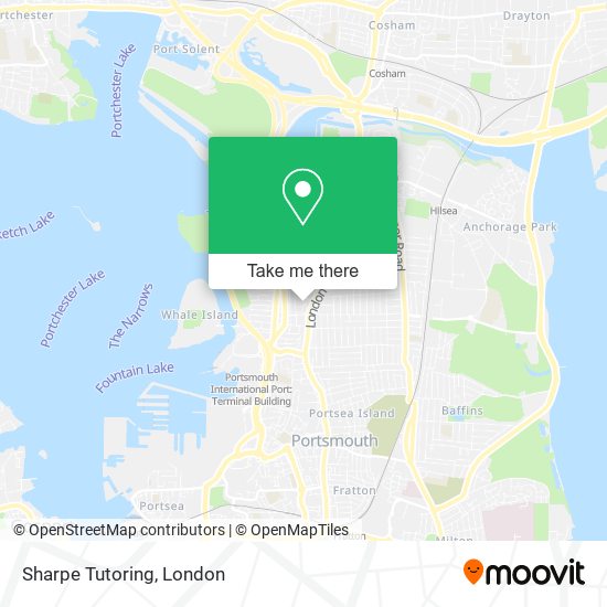 Sharpe Tutoring map