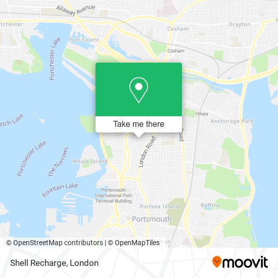 Shell Recharge map
