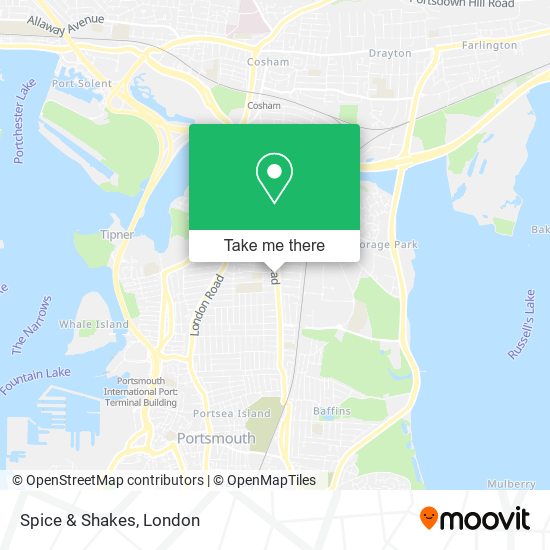 Spice & Shakes map