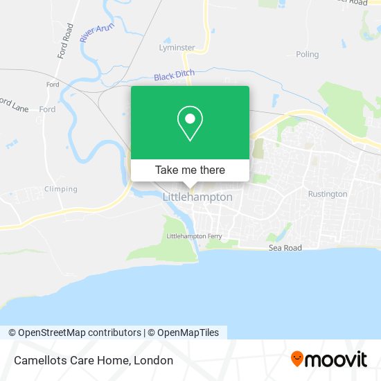 Camellots Care Home map