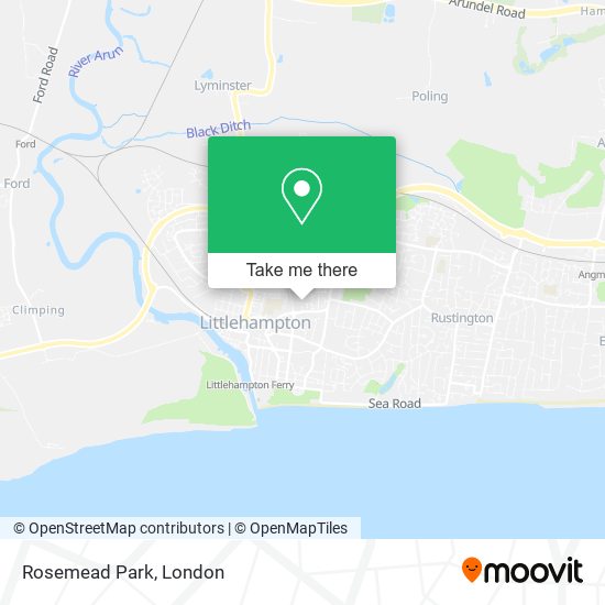 Rosemead Park map