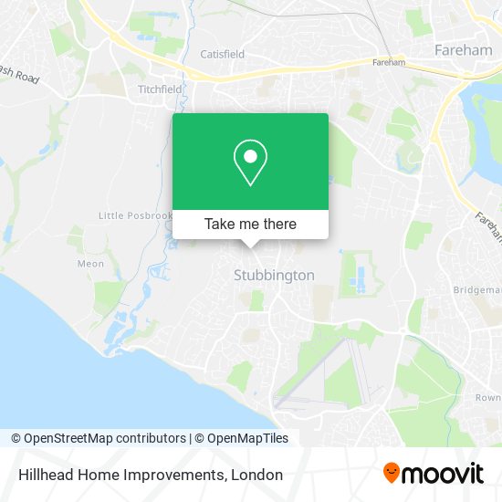 Hillhead Home Improvements map