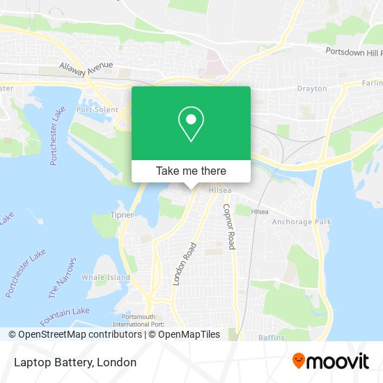 Laptop Battery map