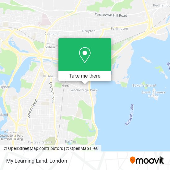 My Learning Land map