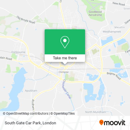 South Gate Car Park map