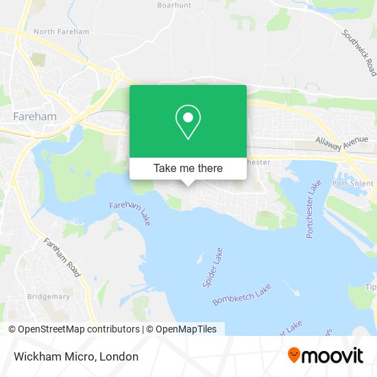 Wickham Micro map