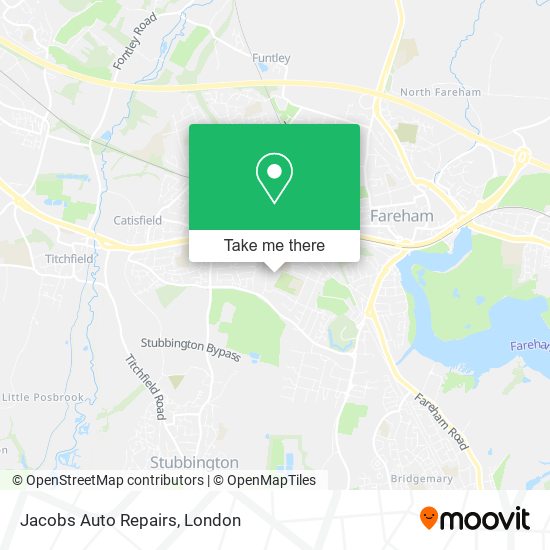 Jacobs Auto Repairs map