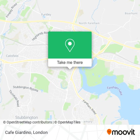 Cafe Giardino map