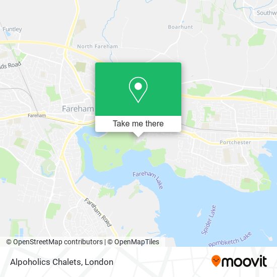 Alpoholics Chalets map