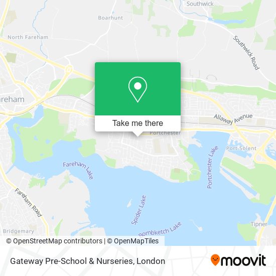 Gateway Pre-School & Nurseries map