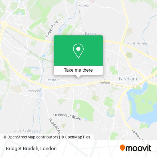 Bridget Bradsh map