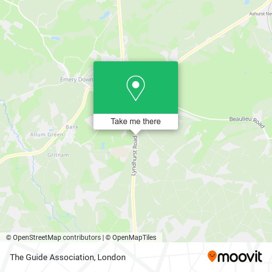 The Guide Association map